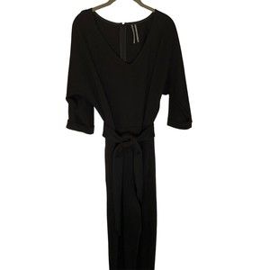Anthropologie‎ Black Sutton Pointe Jumpsuit Medium